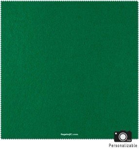 Tapete de mesa para cartas de 50x50cm en color verde green.