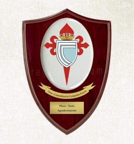 Metopa con Porcelana Ovalada para Personalizar