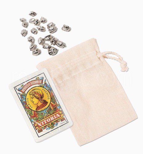 copy of Conjunto mus de 20 amarracos Garbanzo y Baraja Española 40 cartas Fournier Nº º1.