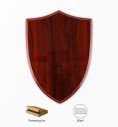 Madera corazón para metopa en color caoba brillo