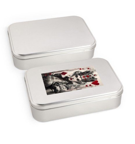 Caja metálica personalizada para kits de regalo y productos artesanales