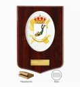 Metopa del Grupo Especial de Actividades Subacuaticas incluye placa y estuche.