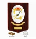 Metopa del Grupo Especial de Actividades Subacuaticas con orla, placa y estuche