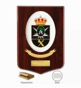 Metopa de la  desaparecida Guardia Civil Voluntario Auxiliar -  Escudo