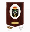 Metopa de la  desaparecida Guardia Civil Voluntario Auxiliar -  Escudo