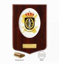 Metopa del Grupo de Acción Rápida, escudo GAR de la Guardia Civil
