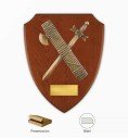 Metopa espada y fasces guardia civil para homenaje