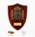 Metopa Escudo Real Bandera Constitucional con Placa y Estuche