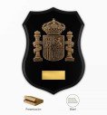 Metopa Escudo Real Bandera Constitucional con Placa y Estuche