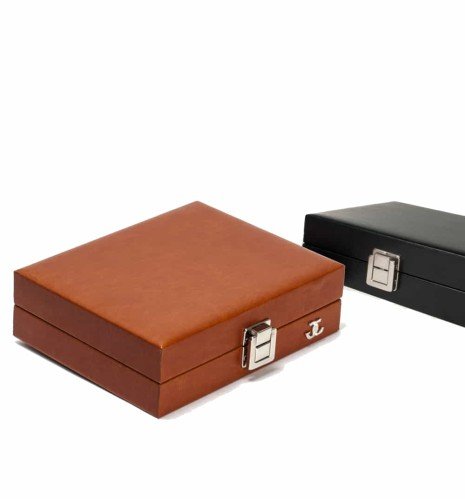 Estuche de polipiel personalizado para guardar juegos