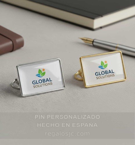 Cajera pin Rectangular Personalizable
