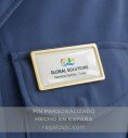 Cajera pin Rectangular Personalizable