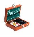 Personalized Faux Leather Case for Storing Games – Elegant Box with Padded Lid
