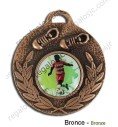 Medallas Fútbol Sala de 55 mm