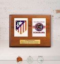 Placas Homenaje Deportivas Calidad Premium para Entrenadores y Clubs Deportivos