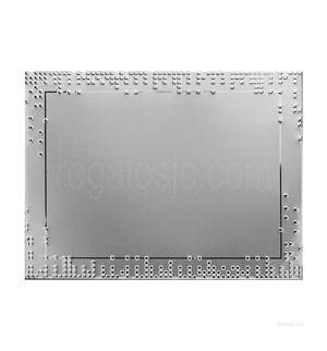 Aluminio bisel Puntos